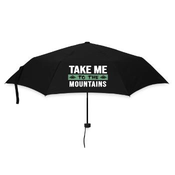 Alpine Mountaineering, Alpine Mountaineering, Mountaineering Summit - Umbrella (small) - black - Front
