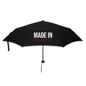 Hergestellt in Marseille - Regenschirm (klein) - Schwarz - Vorne