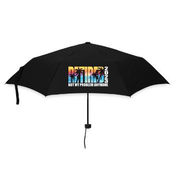 Retired 2023 Retirement Gift For Men & Women Funny - Umbrella (small) - black - Front