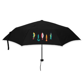 Angler fishingFishing lures Fish hook fishing license - Umbrella (small) - black - Front