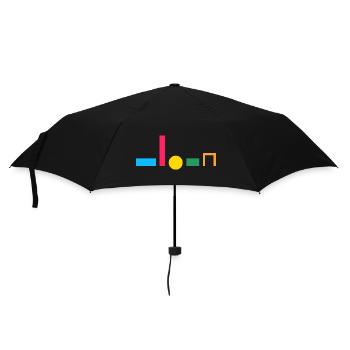 Parkour Freerunning « Full Send » - Parapluie standard - noir - Devant