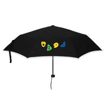 salle d’escalade escalade bloc - Parapluie standard - noir - Devant