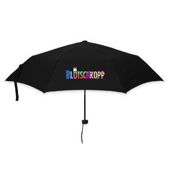 Blötschkopp - Regenschirm (klein) - Schwarz - Vorne