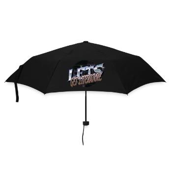 livre amoureux dragon book keeper shirt - Parapluie standard - noir - Devant