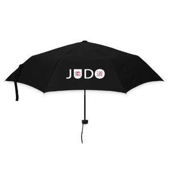 Judo Judoka hajime - Umbrella (small) - black - Front