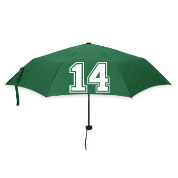 14 - Umbrella (small) - bottlegreen - Front