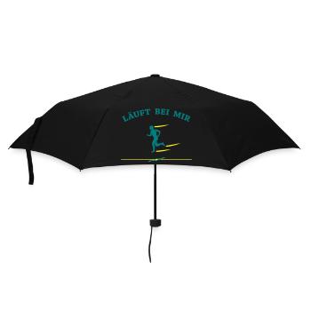 Laufen - Regenschirm (klein) - Schwarz - Vorne