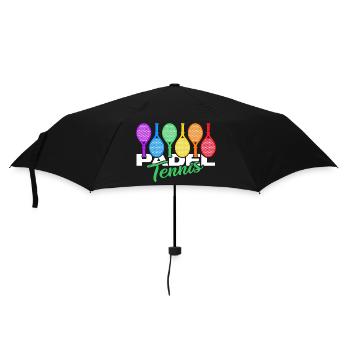 padel padel-tennis paddle padle - Parapluie standard - noir - Devant