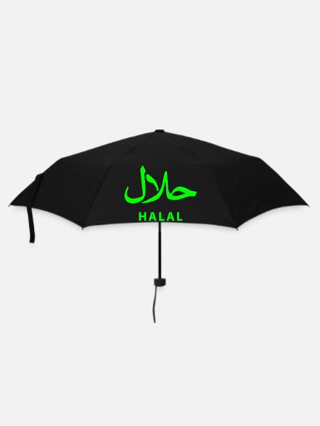 Halal حلال - Parapluie standard - noir