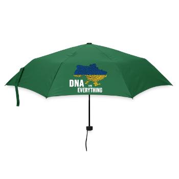 UKRAINE slava ukraini zelenskyi ukrainian DNA - Umbrella (small) - bottlegreen - Front