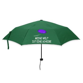 Disc Golfer Frisbee Ultimate-Frisbee Frisbee - Umbrella (small) - bottlegreen - Front