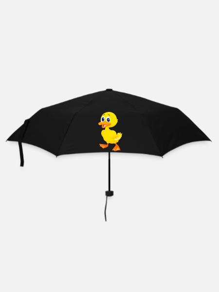 Cadeau canard jaune canard - Parapluie standard - noir