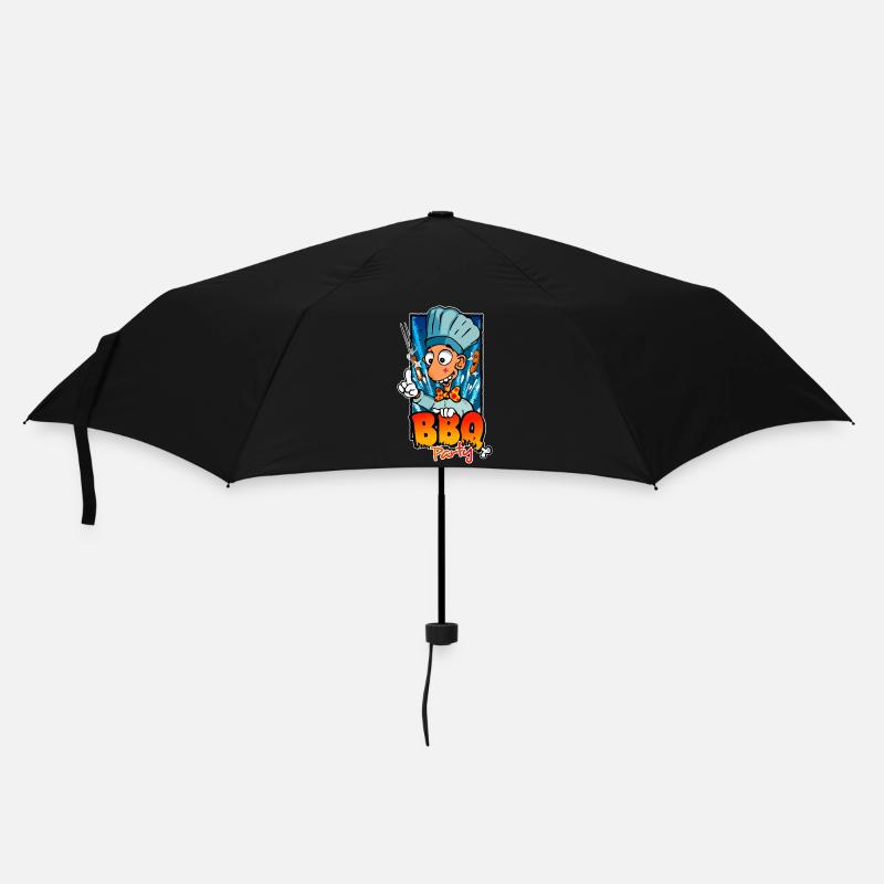 Barbecue Party - Umbrella (small) - black