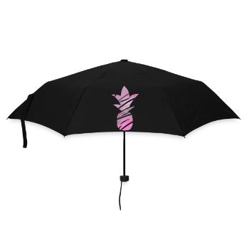 DIES DAS ANANAS - Regenschirm (klein) - Schwarz - Vorne