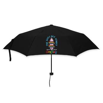 Crystal collect enought- crystals - Umbrella (small) - black - Front
