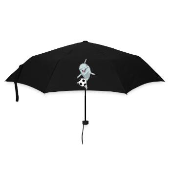 Delfin Football player Football - Umbrella (small) - black - Front