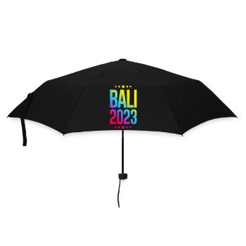 Bali 2023 - Regenschirm (klein) - Schwarz - Vorne