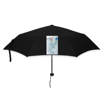 Sirènes - Parapluie standard - noir - Devant