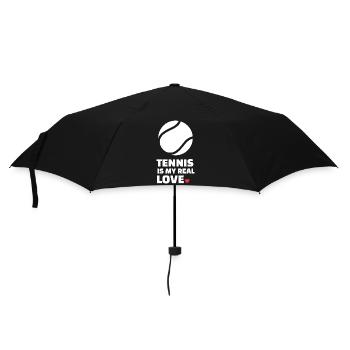 J’adore le tennis - Parapluie standard - noir - Devant