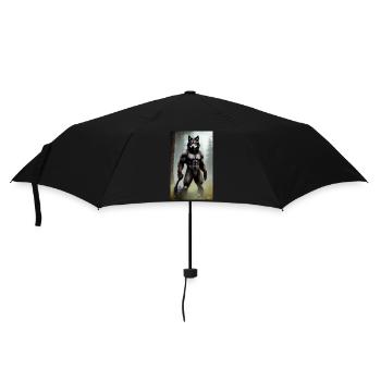 Werewolf | Wolf | Mythical creatures | Monsters | Mystical - Umbrella (small) - black - Front