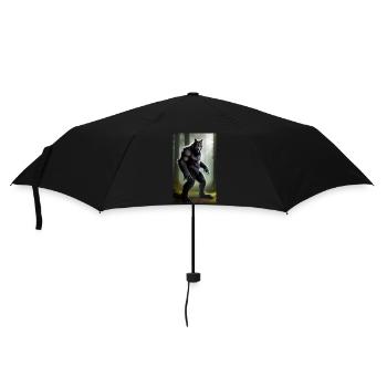 Werewolf | Wolf | Mythical creatures | Monsters | Mystical - Umbrella (small) - black - Front