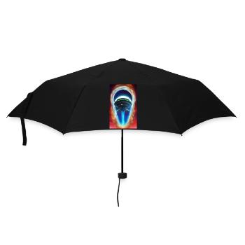 Extraterrestre | OVNI | Vaisseau spatial | PAU | étranger - Parapluie standard - noir - Devant