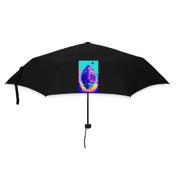 Extraterrestre | OVNI | Vaisseau spatial | PAU | étranger - Parapluie standard - noir - Devant