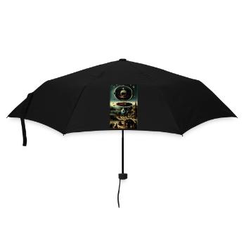 Extraterrestre | OVNI | Vaisseau spatial | PAU | étranger - Parapluie standard - noir - Devant