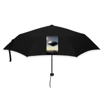 Extraterrestre | OVNI | Vaisseau spatial | PAU | étranger - Parapluie standard - noir - Devant