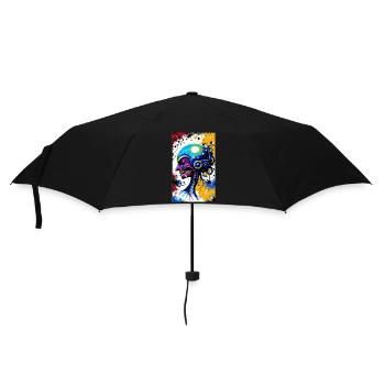 Extraterrestre | OVNI | Vaisseau spatial | PAU | étranger - Parapluie standard - noir - Devant