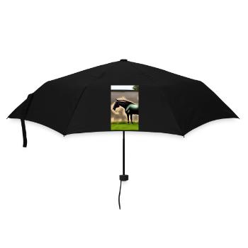 Cheval | Équitation | Animal | Monture | Coloré - Parapluie standard - noir - Devant