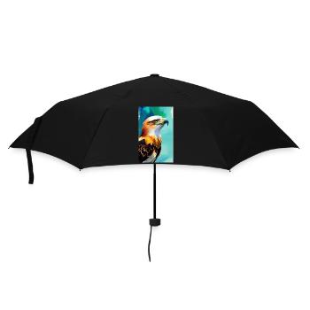 Aigle | Oiseaux | Liberté | Animaux - Parapluie standard - noir - Devant
