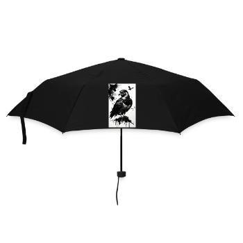 Aigle | Oiseaux | Liberté | Animaux - Parapluie standard - noir - Devant