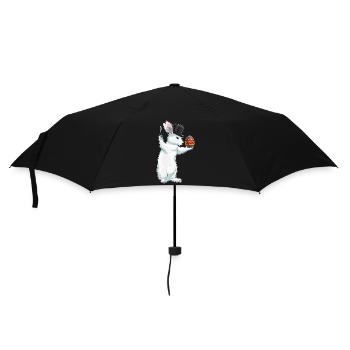 Sorcier de Pâques Lapin - Parapluie standard - noir - Devant