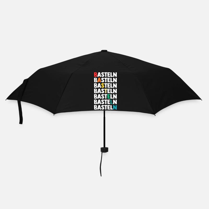 Bastler Basteln - Regenschirm (klein) - Schwarz