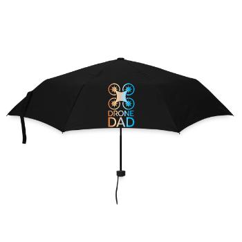 drone dad colors drone pilot icon icon logo - Umbrella (small) - black - Front