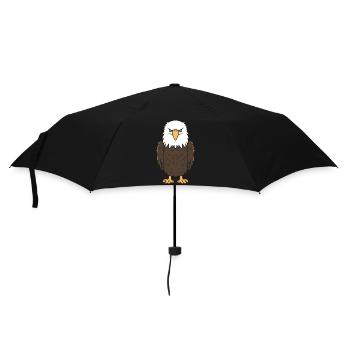 Citation humour Oiseau aigle - Parapluie standard - noir - Devant