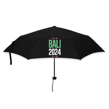 Bali 2024 Urlaub - Regenschirm (klein) - Schwarz - Vorne