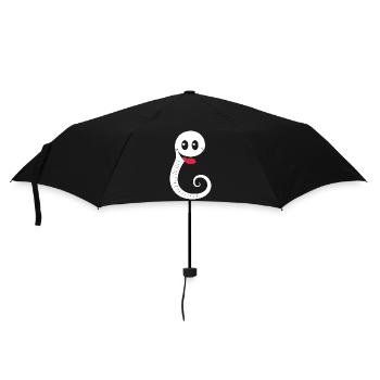 ver de terre - Parapluie standard - noir - Devant
