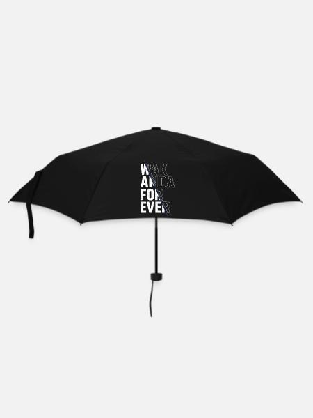 Wach Anda für immer - Regenschirm (klein) - Schwarz