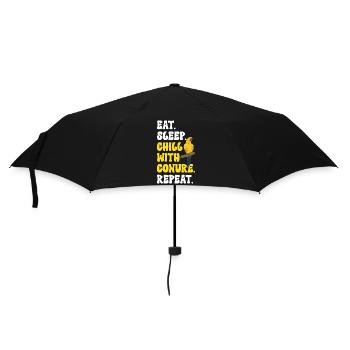 Parakeet, Parrot, Parakeet, Bird - Umbrella (small) - black - Front