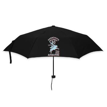 Pegasus Arnhem Oosterbeek Parachute Regiment 80th - Umbrella (small) - black - Front