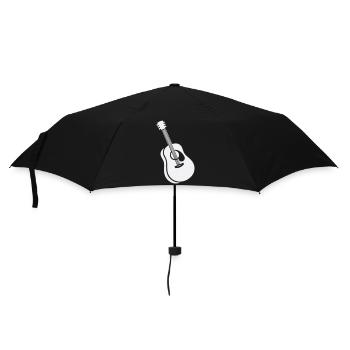 guitare - Parapluie standard - noir - Devant