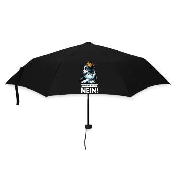 Avant que vous ne demandiez : Border Collie, Chien de Troupeau, Chien Collie - Parapluie standard - noir - Devant