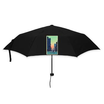 Football player #7 - Umbrella (small) - black - Front