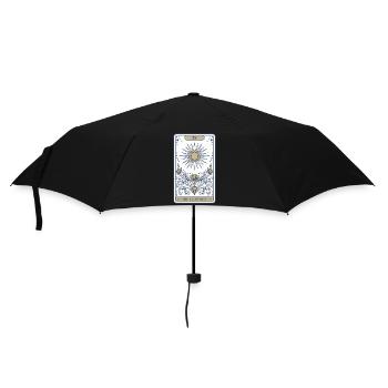 Spirituality XV The Alchemist Sacred Geometry - Umbrella (small) - black - Front