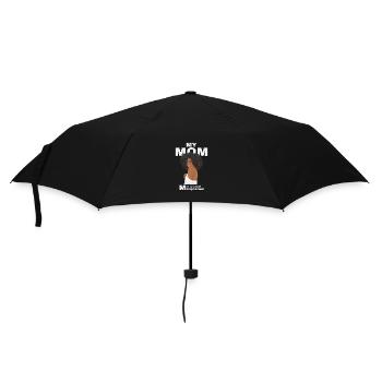 My Mom lover Gift - Mother Day - Regenschirm (klein) - Schwarz - Vorne