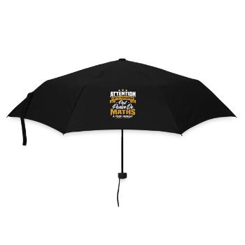 Cette personne peut parler de maths à tout moment - Parapluie standard - noir - Devant