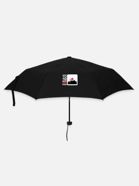 Come to where the red sun rises, Japan - Umbrella (small) - black