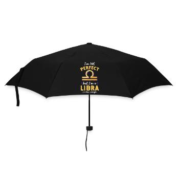 Libra Zodiac Sign Superstition Birth - Umbrella (small) - black - Front